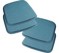 Set di 1/2/4 Cuscini Antiscivolo for Sedie, Cuscino for Sedia for Sedie da Pranzo Lavabile for Ufficio/Giardino/Terrazza/Interno/Esterno(2,4psc:42x40cm/16.5x16in)