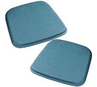 Set di 1/2/4 Cuscini Antiscivolo for Sedie, Cuscino for Sedia for Sedie da Pranzo Lavabile for Ufficio/Giardino/Terrazza/Interno/Esterno(2,2psc:42x40cm/16.5x16in)