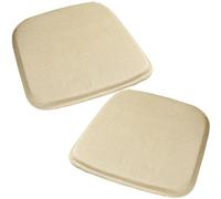 Set di 1/2/4 Cuscini Antiscivolo for Sedie, Cuscino for Sedia for Sedie da Pranzo Lavabile for Ufficio/Giardino/Terrazza/Interno/Esterno(4,2psc:40x35cm/16x14in)