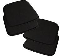 Set di 1/2/4 Cuscini Antiscivolo for Sedie, Cuscino for Sedia for Sedie da Pranzo Lavabile for Ufficio/Giardino/Terrazza/Interno/Esterno(7,4psc:42x40cm/16.5x16in)