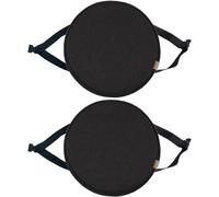 Set di 1/2/4 cuscini rotondi per sedie da pranzo,Cuscino della sedia cuscino rotondo dello antisdrucciolevole della sedia con le fibbie delle cinghie elastiche ( Color : 3# , Size : 2PCS_40CM/15.7INCH