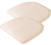 (Set di 1/2/4) Cuscino per Sedia A Ferro di Cavallo in Pelle/Cuscino per Sedile, Cuscini Morbidi E Durevoli, Cuscini per Sedie da Cucina Antiscivolo con Rivestimento Lavabile in Lavatrice