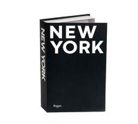 Set di 1 3 libri con copertina rigida, libri finti, dorsi finti, ornamento decorativo per mensola, tavolo, casa, biblioteca (New York)