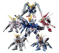 Set di 1 Modello da costruire SD EX-Standard di Bandai Hobby - The Witch From Mercury, Aile Strike Gundam, Char's Counterattack - Sazabi, Bandai Spirits, regalo per adulti, ideale per feste, compleann