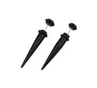 Set di 1 paio di orecchini a perno da uomo, finti dilatatori, 1 paio, belli e professionali