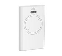 Set di 1 telecomandi - compatibili con il modello FAAC XT2 868 SLH (868 MHz, 2 canali) - Ricambio per motore di cancello e porta del garage - Colore bianco