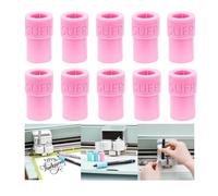 Set di 10 adattatori per penne Maker 4/3/Maker/Explore 3/Air 2/Air, compatibili con Sha**** punta fine/ultra fine/penna artistica, diametro interno 9,5 mm, rosa