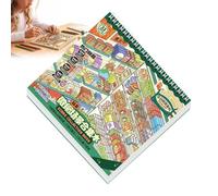 Set di 10 adesivi 3D per attività creative, decalcomanie decorative per bambini con disegni assortiti, forniture artigianali per scuola, aula e feste, 19,5 x 18,2 cm
