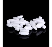 Set di 10 agitatori magnetici in polietilene PTFE - Varie dimensioni for uso in laboratorio(A620(D18xL62mm))