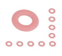 Set di 10 anelli smorzanti per sassofono silenziatore cerchio pratica strumenti silenziatore silenziatore strumento strumento a fiato rosa