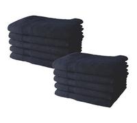 Set di 10 asciugamani TODAY 50x90 cm 100% cotone - Blu marino