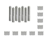 Set di 10 aste di saldatura a bassa temperatura per acciaio inox, ferro, rame, 7 pezzi