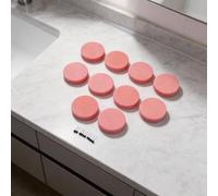 Set di 10 avvolgitori per la pesca alla carpa, in EVA, per tenere in ordine i ganci e l'avvolgimento della linea principale (rosso)