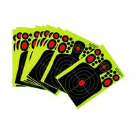Set di 10 bersagli da tiro da 14,5 pollici Bagliore fluorescente Splash Target