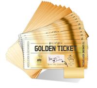 Set di 10 biglietti dorati, gratta e vinci a sorpresa per scrivere il tuo speciale, regali personalizzati fai da te per le vacanze, perfetti per fidanzata, moglie, amici, idea regalo unica e