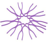 Set di 10 bobine da cucito, clip per bobine di filo, per lavori di cucito, accessori per cucito, colore viola