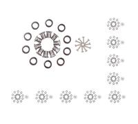 Set di 10 boccole filettate esagonali per accordatura di chitarre e meccaniche