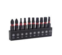 Set di 10 cacciaviti multiuso in acciaio resistente al manomissione, design ergonomico, migliora la durata per utensili meccanici in lega di acciaio torx set di punte