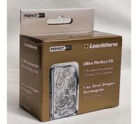 Set di 10 capsule per monete da 1 oz. Silver Dragon Rectangular - Premium di Leuchtturm
