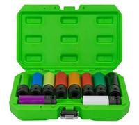 Set di 10 chiavi a bussola da 1/2" per rimozione speciale della ruota