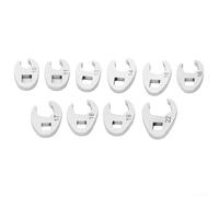 Set di 10 chiavi a zampa di gallina da 3/8 di pollice 10 chiavi a estremità aperta da 22 mm compatibili con chiavi dinamometriche, progettate per l'uso in aree difficili da raggiungere