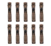 Set di 10 clip portadocumenti per organizzare in modo sicuro i documenti, non le tracce, strumento di rilegatura per ufficio, essenziale, clip per carta