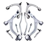 Set di 10 collegamenti terminali della barra stabilizzatrice del braccio di controllo anteriore superiore e inferiore compatibili con Porsche Panamera 971 2017 2018 2019 2020 2021 2022