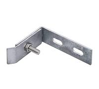 Set di 10 connettori da parete in argento per Fences - accessori durevoli e facili da installare, perfetti per la sicurezza della casa e del giardino