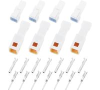 Set Di 10 Connettori JST a 2 Pin, Maschio E Femmina, Con Terminali, Impermeabili