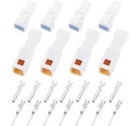Set Di 10 Connettori JST a 2 Pin, Maschio E Femmina, Con Terminali, Impermeabili