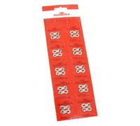 Set di 10 connettori per catena (a sgancio rapido) Sunrace 10 v Gris