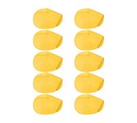 Set di 10 coperture per ferro da golf, in schiuma EVA, per riporre e viaggiare, colore: giallo
