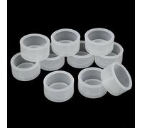Set di 10 copri pulsanti in gomma, compatibili con sistemi di montaggio da 22 mm come i modelli LAY