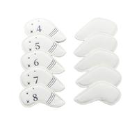 Set di 10 copriferri da golf per donne e uomini, resistenti all'acqua,