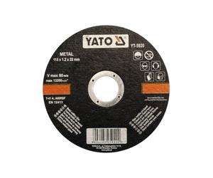 Set Di 10 Dischi Da Taglio In Metallo 115Mm 115X1,2X22Mm 80M/S