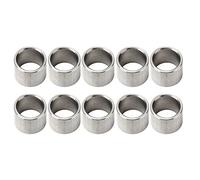 Set di 10 distanziatori per rondelle 15 mm OD 12 mm ID in acciaio inox, per creare spazio e ottimizzare il movimento dei componenti
