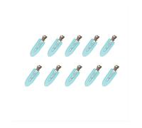 Set di 10 fermagli per capelli senza pieghe, per donne e ragazze, per acconciature e trucco, senza piegatura, accessori per capelli alla moda (PT5004-blu, 10 pezzi)