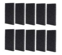 Set di 10 filtri di ricambio al carbone attivo, compatibili con contenitori compost biologici Rotho (9 litri), 1779905519 e 7799053000 Bio (8 litri), filtro a carbone assorbente