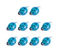 Set di 10 forcine per capelli a forma di coccinelle in resina, decorazione per bambini, uso quotidiano e feste, set di accessori per eventi scolastici