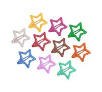 Set di 10 forcine per capelli a forma di stella cava, per ragazze