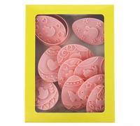 Set di 10 formine per biscotti pasquali con forme distintive per torte creative e feste