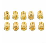 Set di 10 getti principali per carburatore Simson Spatz Schwalbe con ugello a morsa da 5 mm, parti di ricambio per carburatore M5 19 e 21 mm compatibili