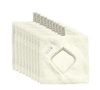 Set di 10 guanti esfolianti in microfibra ideali per la rimozione del trucco I guanti sono ipoallergenici vegan e riutilizzabili una scelta ecologica e sicura