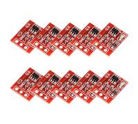Set di 10 interruttori capacitivi TTP223 Modulo Pulsante Con Indicatori LED Per Sistemi di Automazione Domestiche Risposte Veloci Commutazione Touch Capacitivo