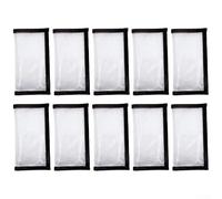 Set di 10 involucri per esche da pesca in PVC per coperture protettive per mantenere le esche da pesca al sicuro e prevenire lesioni legate all'amo (trasparente L)