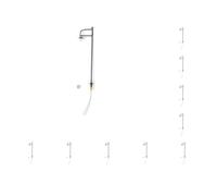 Set di 10 lampade a testa singola 1:50/1:87 modello ferroviario layout Yard Street luce bianca calda per tavolo di sabbia in miniatura stile giardino 8