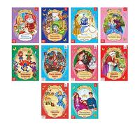 Set di 10 libri classici russi della collezione delle fiabe, Kниги На Русском