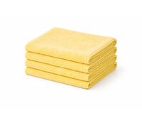 Set Di 10 Microfibra Panni Panno Di Pulizia Panno Di Lucidatura Giallo