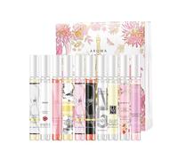 Set di 10 mini profumi da donna, fragranze floreali, profumo portatile, profumo delicato per tutti i giorni, appuntamenti, ufficio, set regalo ideale per donne