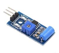 Set di 10 moduli sensore di vibrazione SW420 progettati per funzioni di attivazione delle vibrazioni con forte uscita comparatore e facile integrazione in progetti di allarme di sicurezza